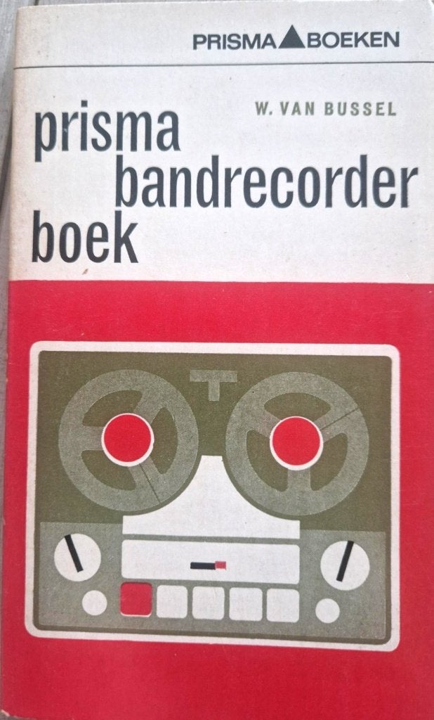 Prisma Bandrecorderboek 1966, Verzenden, Audio en Video