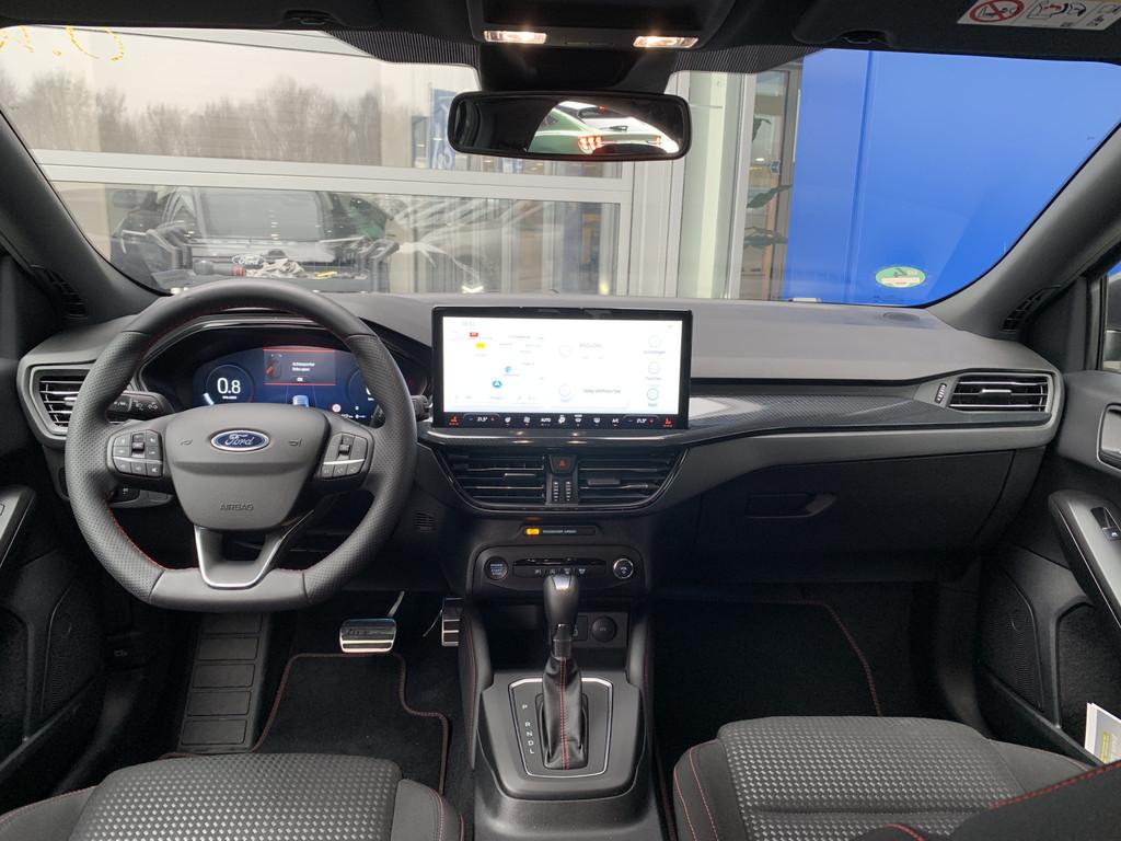 Ford Focus 1.0 Turbo 155pk Mild Hybride ST Line X Automaat |, 12 maanden, Stof, Gebruikt, Zwart