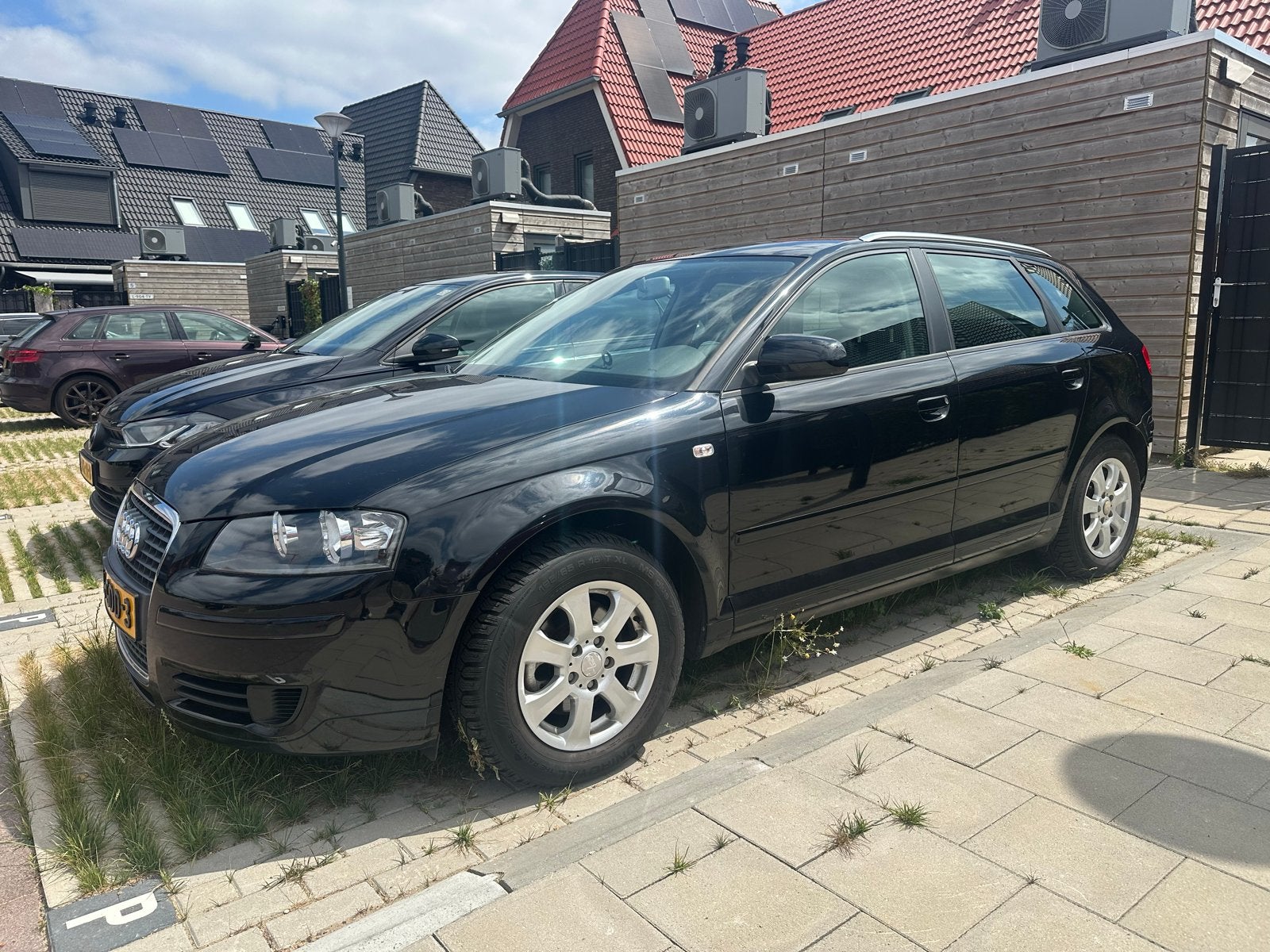 Audi A3 1.4 Tfsi 92KW Sportback 2008 Zwart, Auto's, Voorwielaandrijving, 125 pk, 680 kg, 4 cilinders