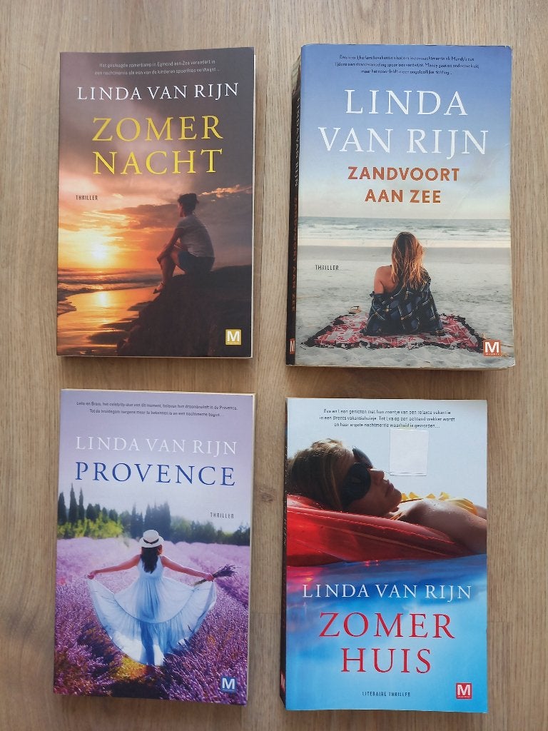 Boek Linda van Rijn: diverse titels, Boeken, Thrillers, Ophalen of Verzenden, Zo goed als nieuw, Linda van Rijn