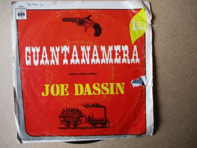 s5814 joe dassin - guantanamera, Cd's en Dvd's, Vinyl Singles, Ophalen, Gebruikt, Overige genres