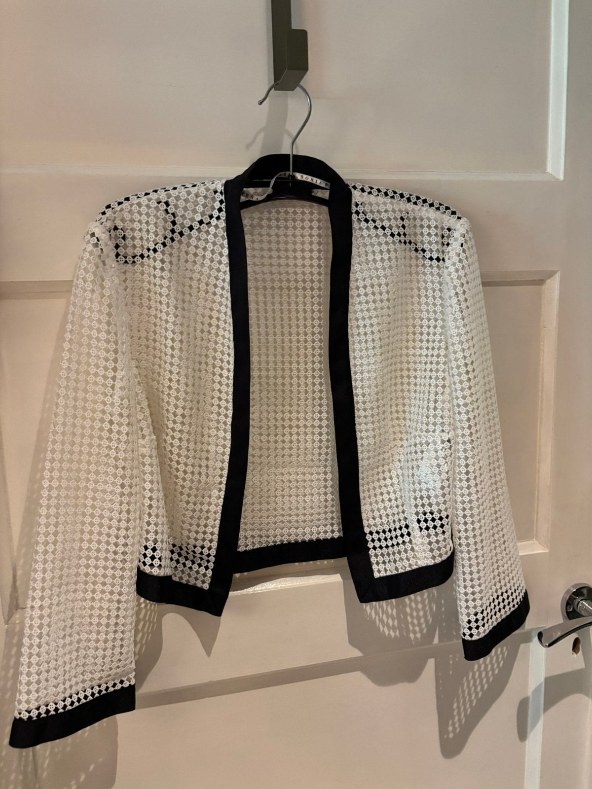 Sonia Peña jasje-blouse doorkijk 38., Ophalen of Verzenden, Nieuw, Maat 38/40 (M), Wit