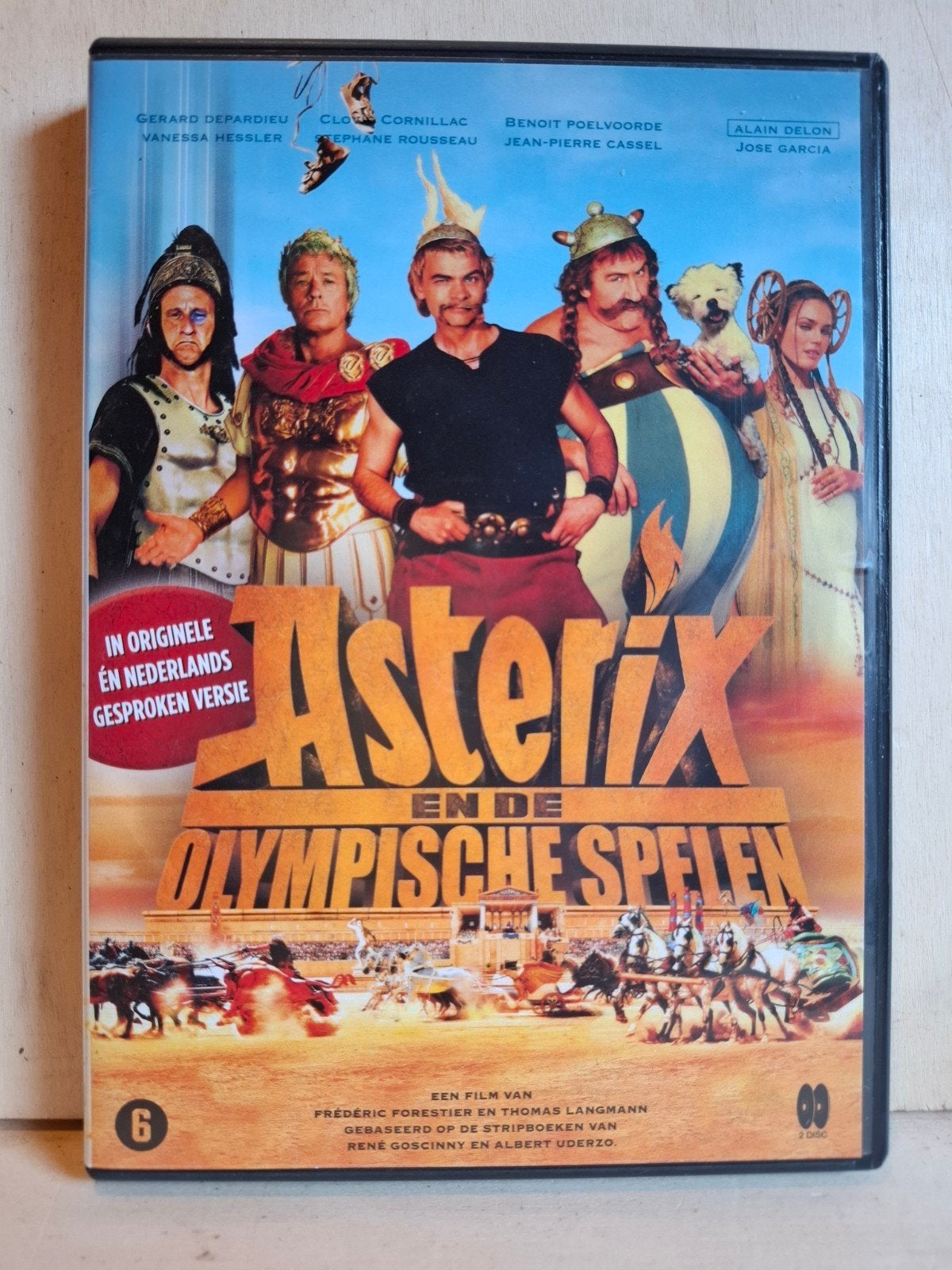 Astrix en de Olympische Spelen - Avontuur Komedie - 2 DVD, Alle leeftijden, Ophalen of Verzenden, Zo goed als nieuw, Boxset