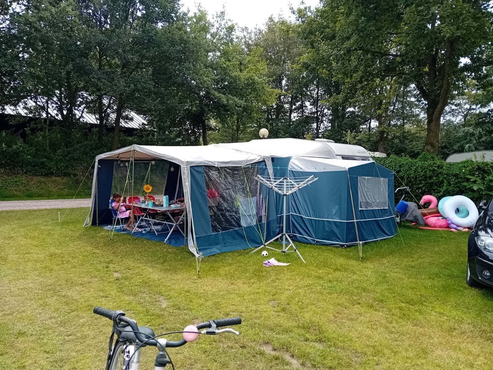 Gerjak Voortent + luifel + uitbouw maat 6, Ophalen