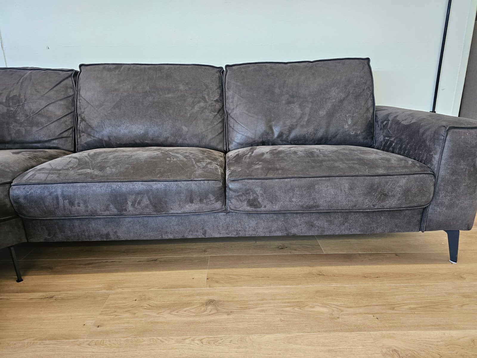 microvezel hoekbank pronto, Ophalen, 125 cm of meer, 125 cm of meer, Home Friesland