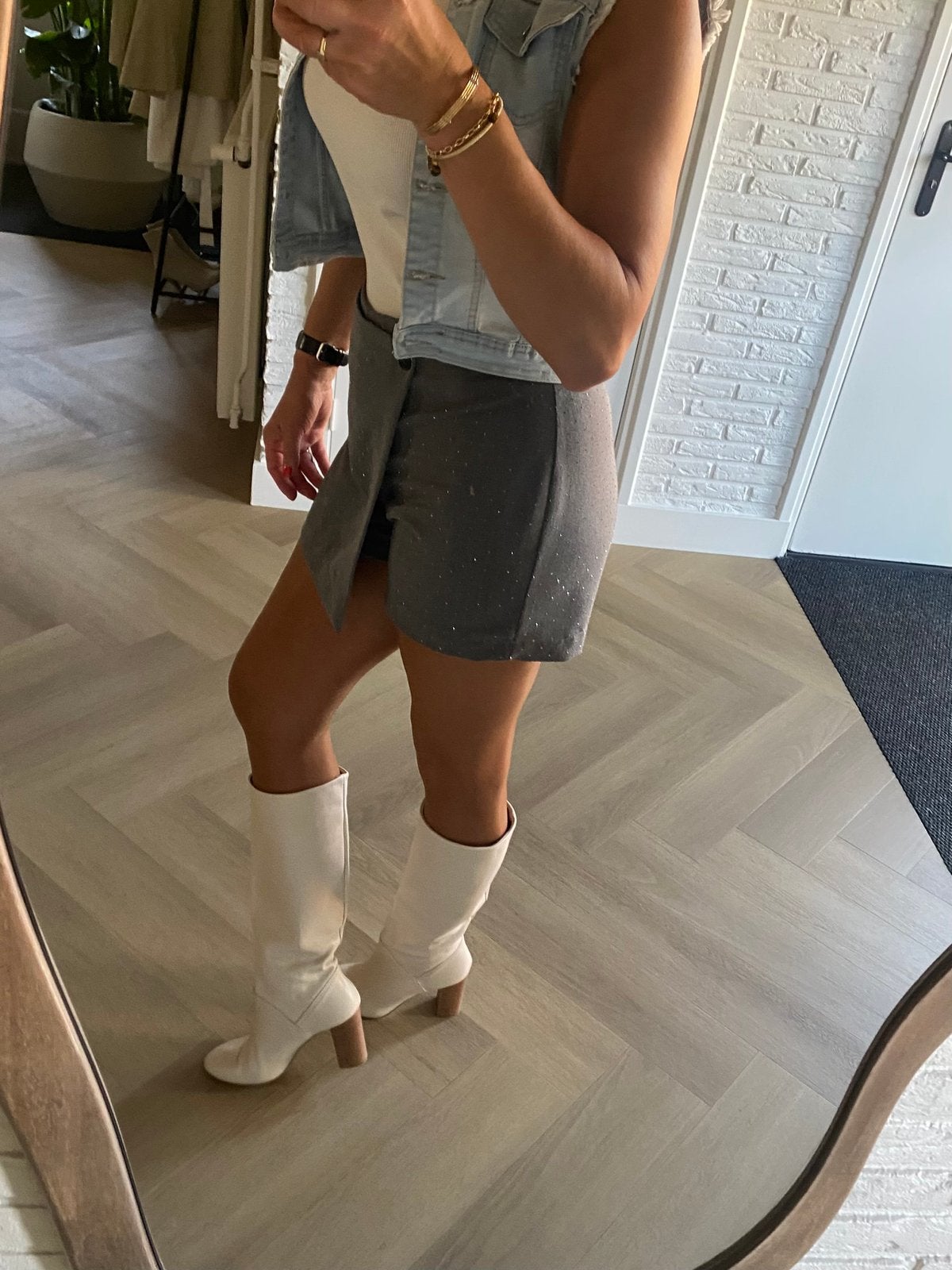 Primadonna laarzen, Kleding | Dames, Schoenen, Hoge laarzen, Beige, Ophalen of Verzenden, Zo goed als nieuw
