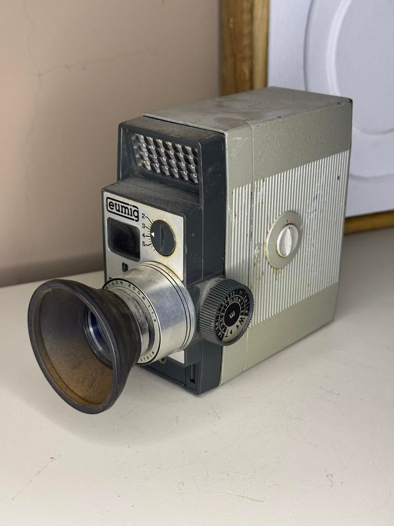 Vintage Eumig C3 Zoom 8mm filmcamera, Ophalen of Verzenden, 8mm, Camera