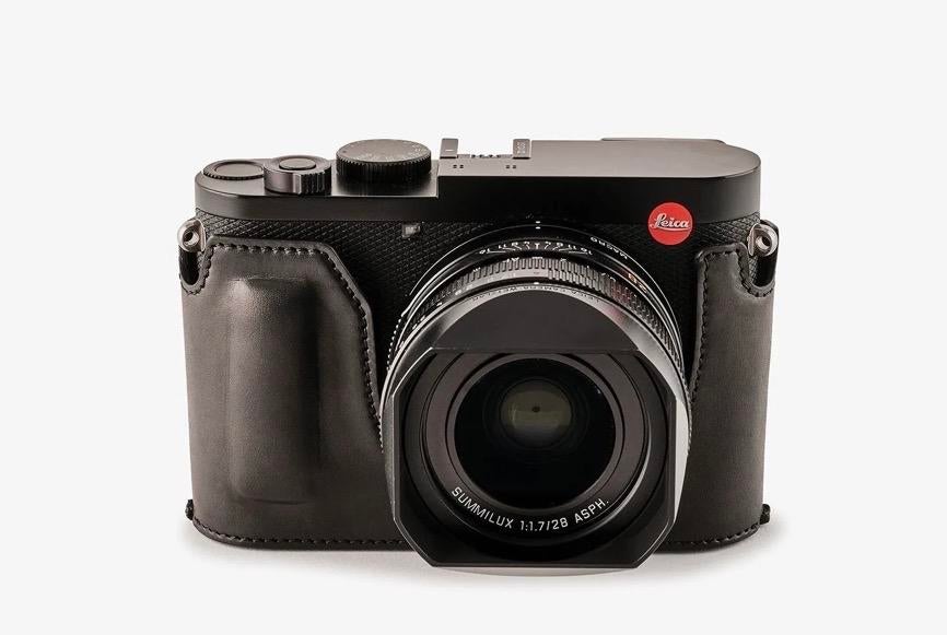 Oberwerth Leica Q2 Half Case - Zo goed als nieuw, Ophalen of Verzenden, Zo goed als nieuw, Overige typen, Overige merken