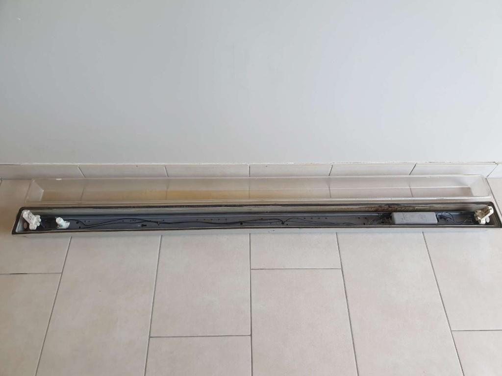 1x Philips TL plafondarmatuur L162xB10,5xH12cm zonder lamp, Ophalen of Verzenden, Gebruikt