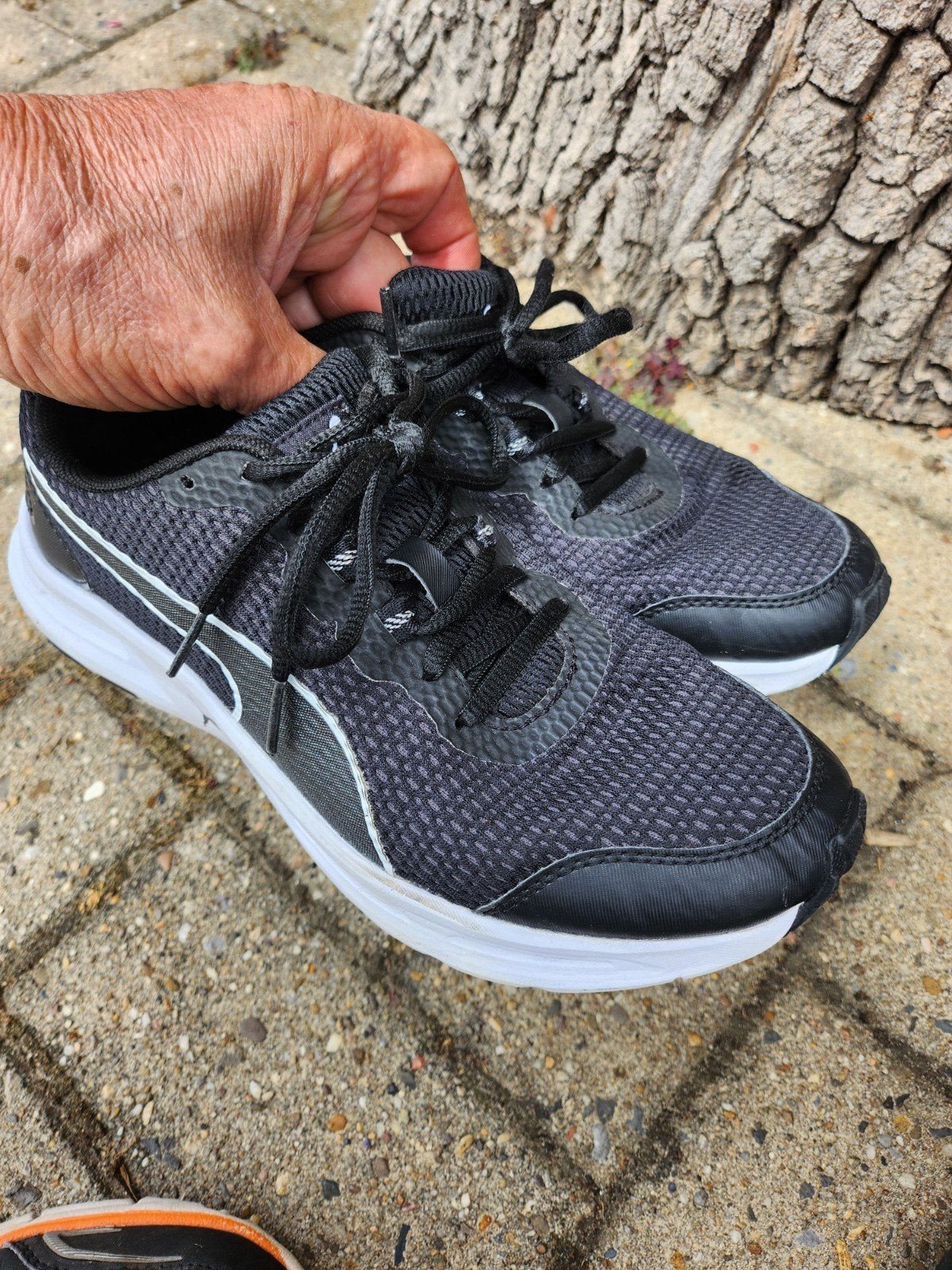 Puma hardloopschoenen maat 40, Puma, Zwart, Ophalen of Verzenden, Sneakers of Gympen