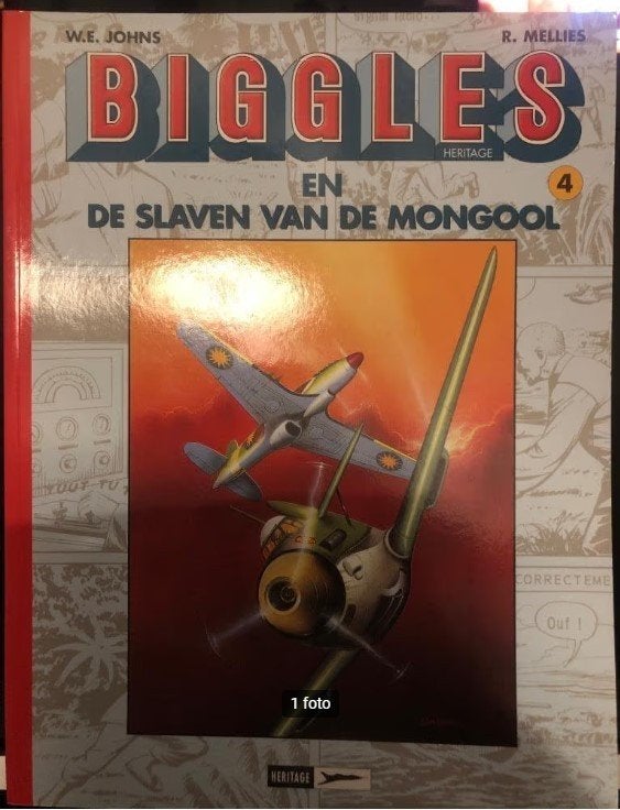 Biggles en de slaven van de mongool z5, Eén stripboek, Ophalen of Verzenden, Zo goed als nieuw