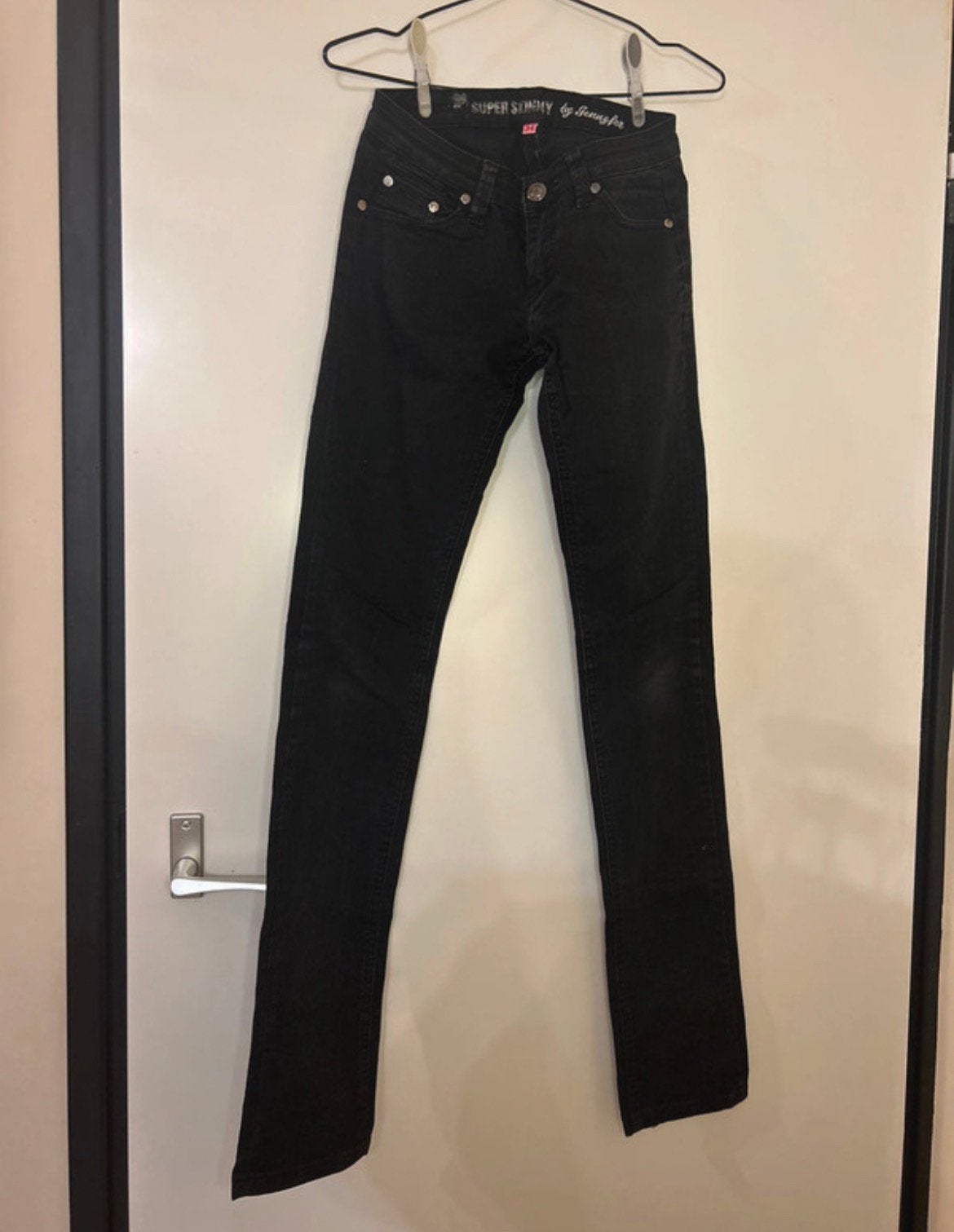 super skinny jeans, Kleding | Dames, Ophalen of Verzenden, Gedragen, Zwart, W27 (confectie 34) of kleiner