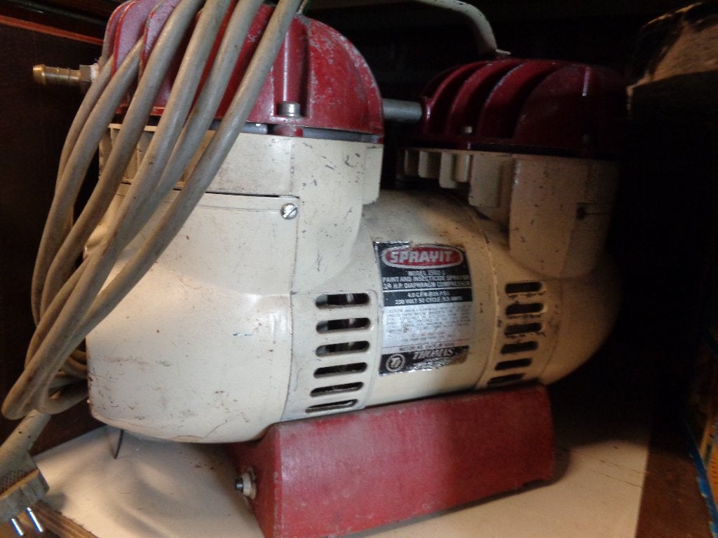 compressor draagbaar, Doe-het-zelf en Verbouw, Compressors, Minder dan 25 liter, Ophalen, Minder dan 200 liter/min