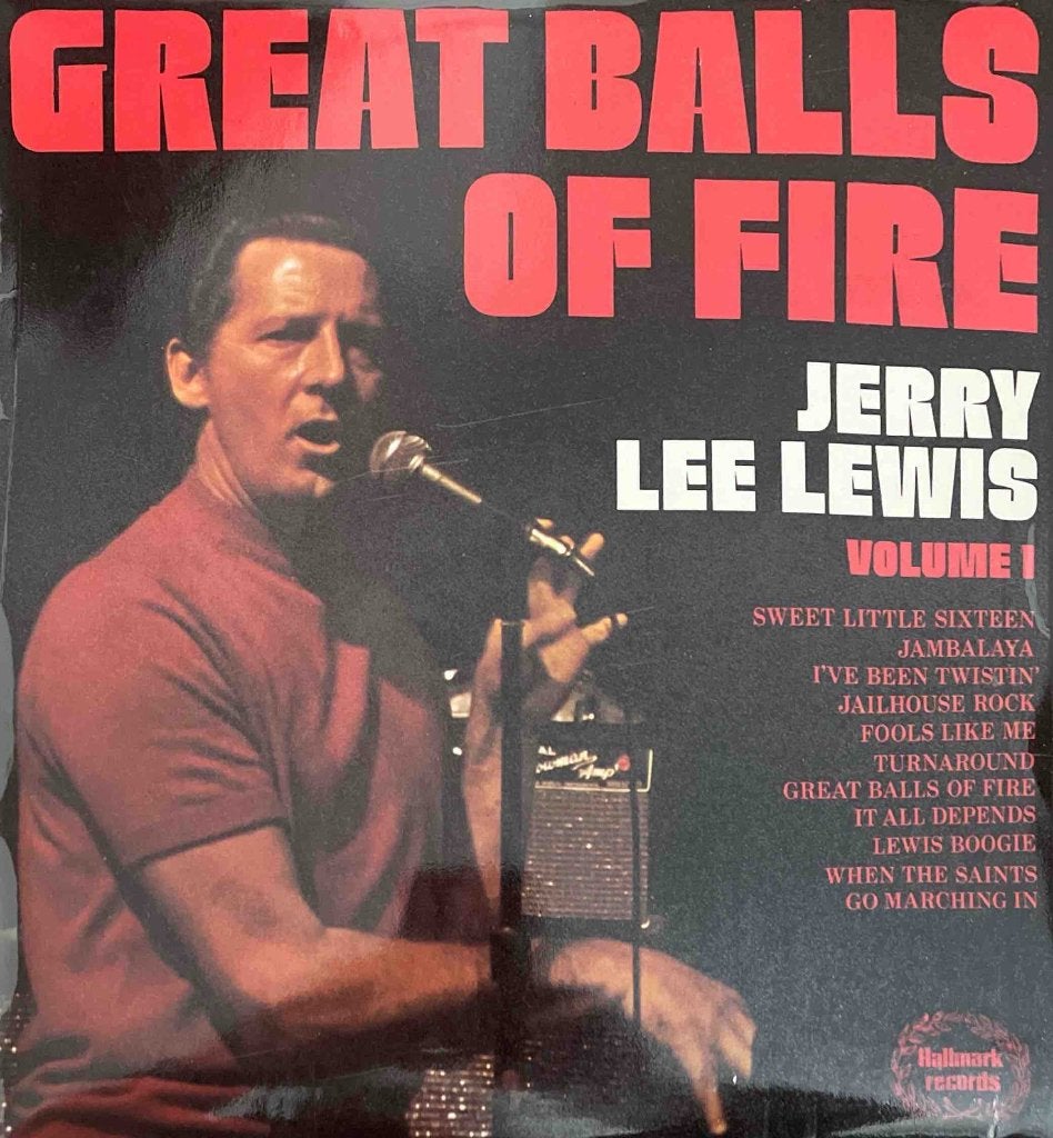 Jerry Lee Lewis - Great Balls Of Fire (Volume 1), LP, Ophalen of Verzenden, Zo goed als nieuw, 12 inch