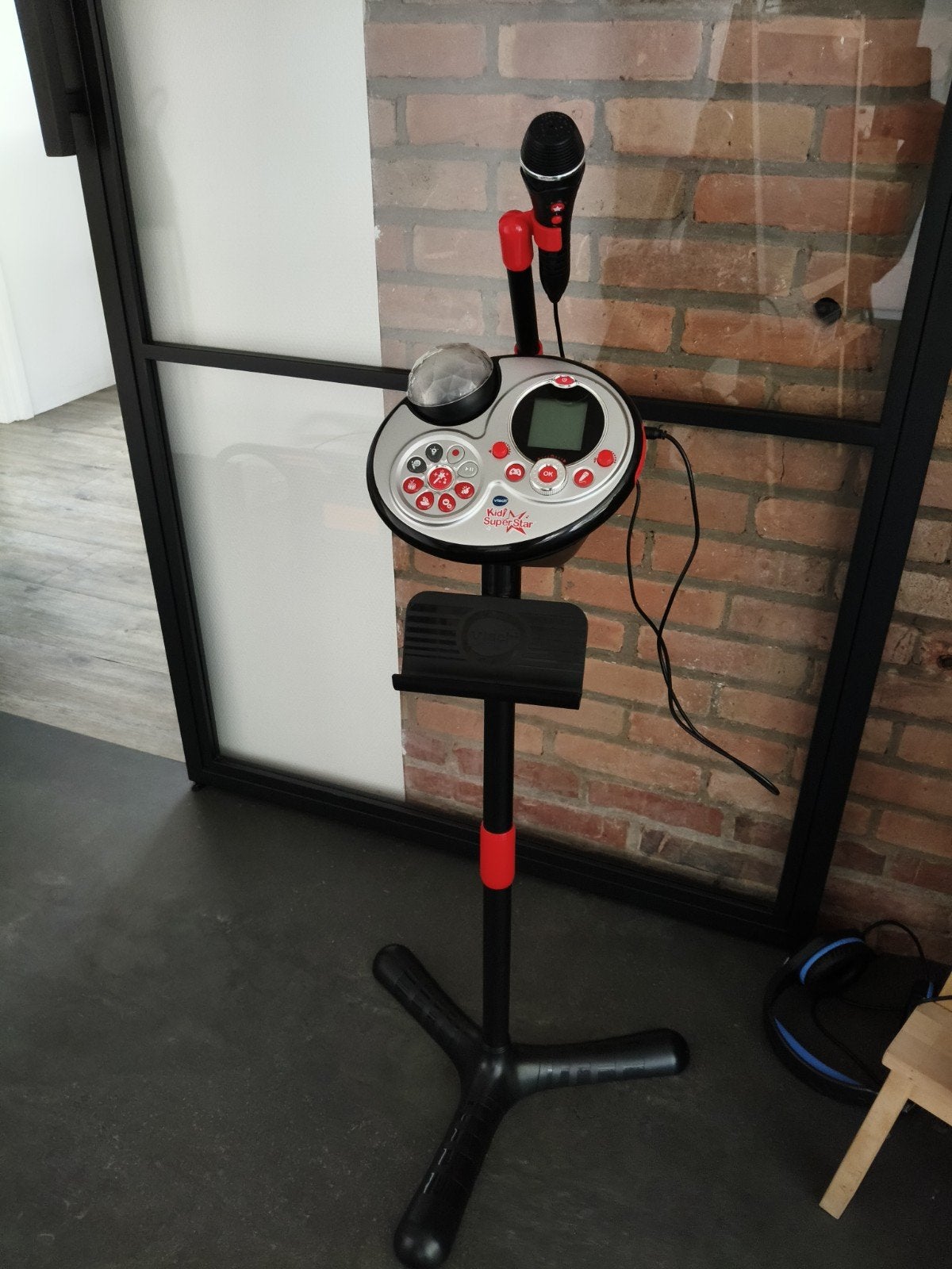 VTech Kidi Super Star Karaoke Set met Microfoon, Ophalen of Verzenden, Zo goed als nieuw