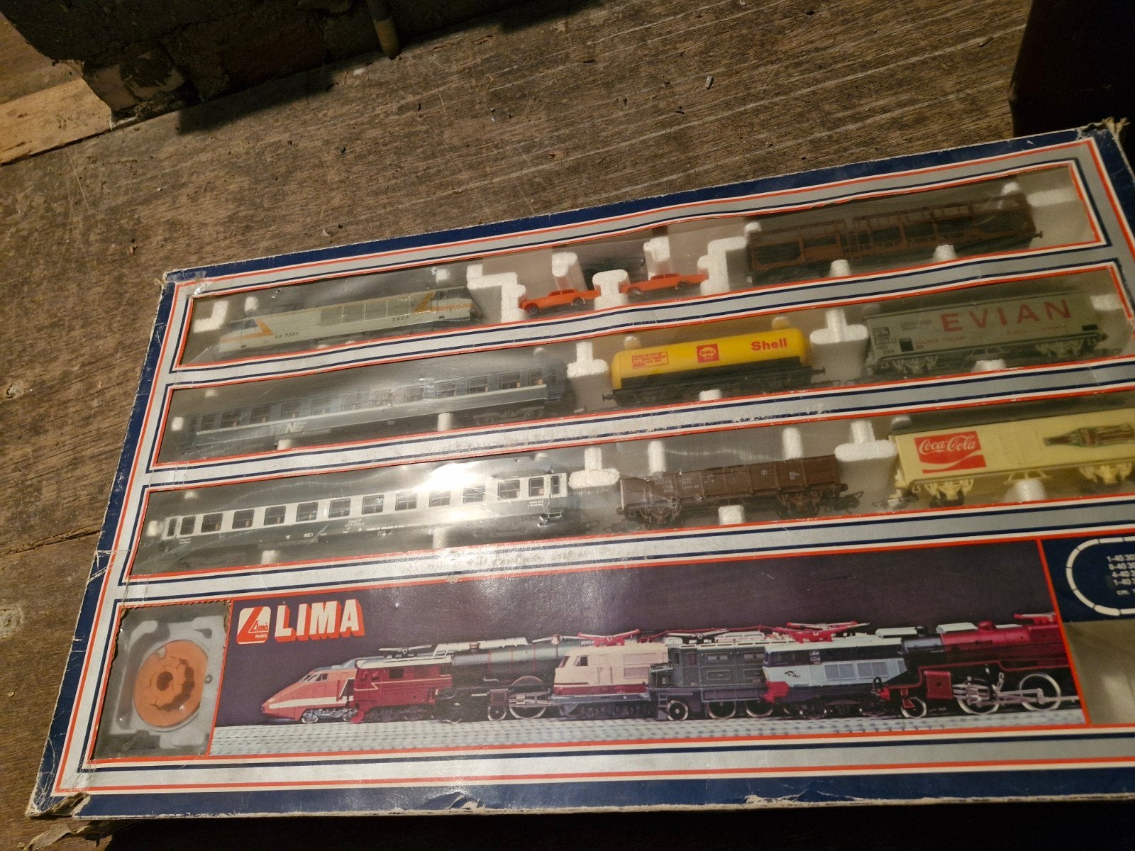 Lima Treinset met diverse locomotieven en wagons, Hobby en Vrije tijd, Modeltreinen | H0, Gelijkstroom, Ophalen of Verzenden, Analoog