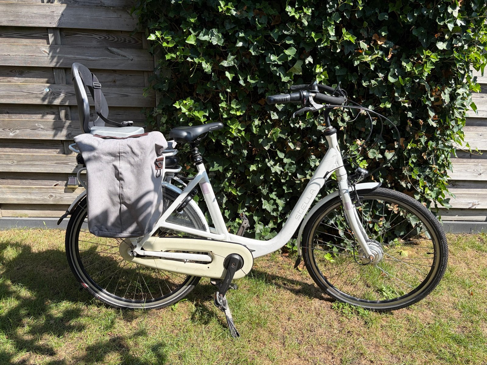 Stella Fiore moederfiets met fietstassen, Gebruikt, Versnellingen, 0 zitjes, 50 tot 53 cm