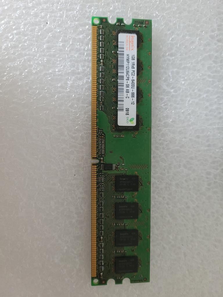 Ddr2 1gb ram stick, Computers en Software, RAM geheugen, Ophalen of Verzenden, DDR2, Desktop, Gebruikt