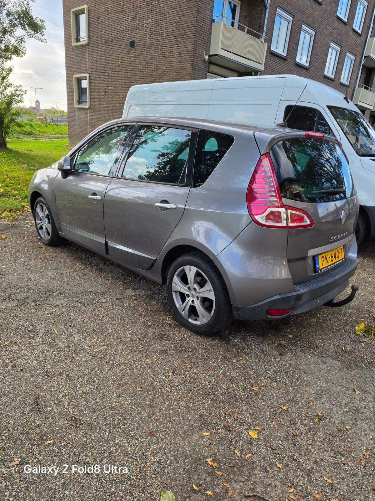 Renault Scénic 1.4 TCE 96KW 2011 Grijs, Auto's, Voorwielaandrijving, Stof, 1295 kg, 4 cilinders