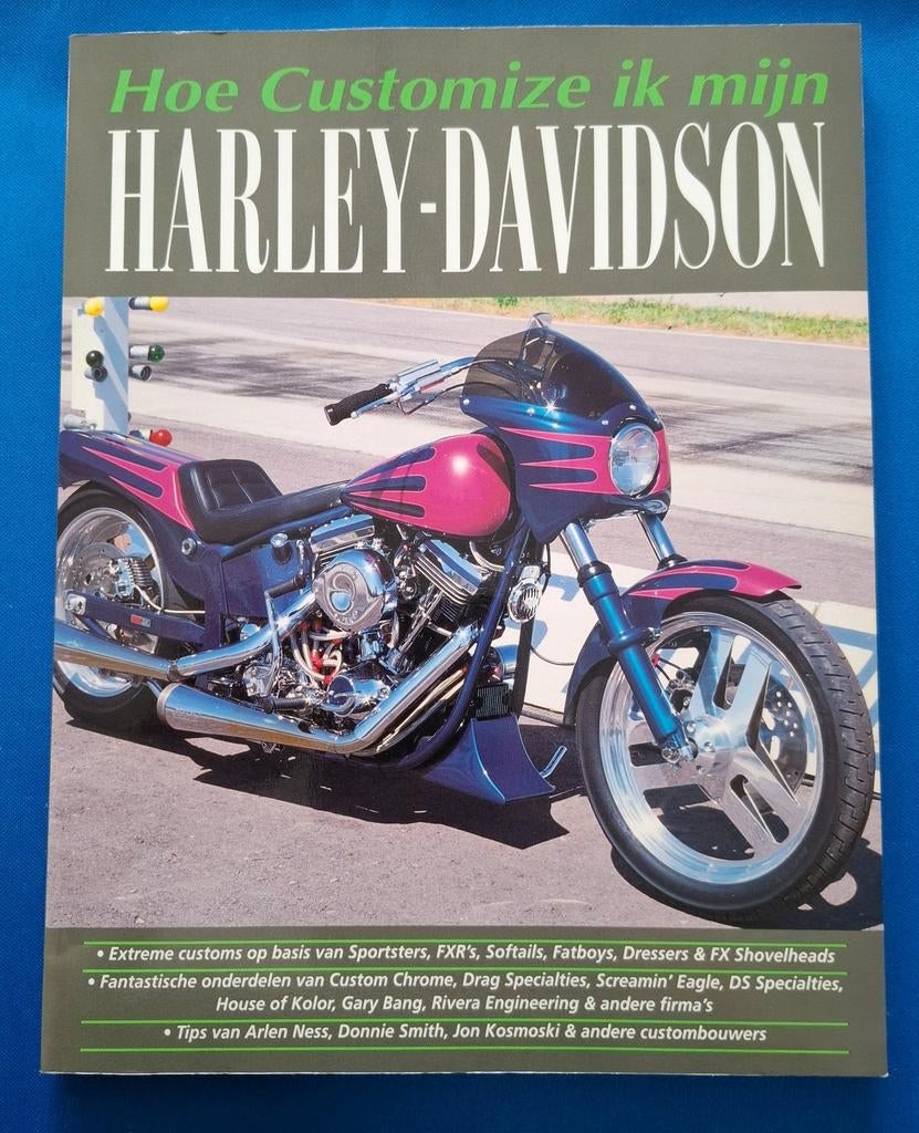 Boek Harley Davidson, Ophalen of Verzenden, Gelezen