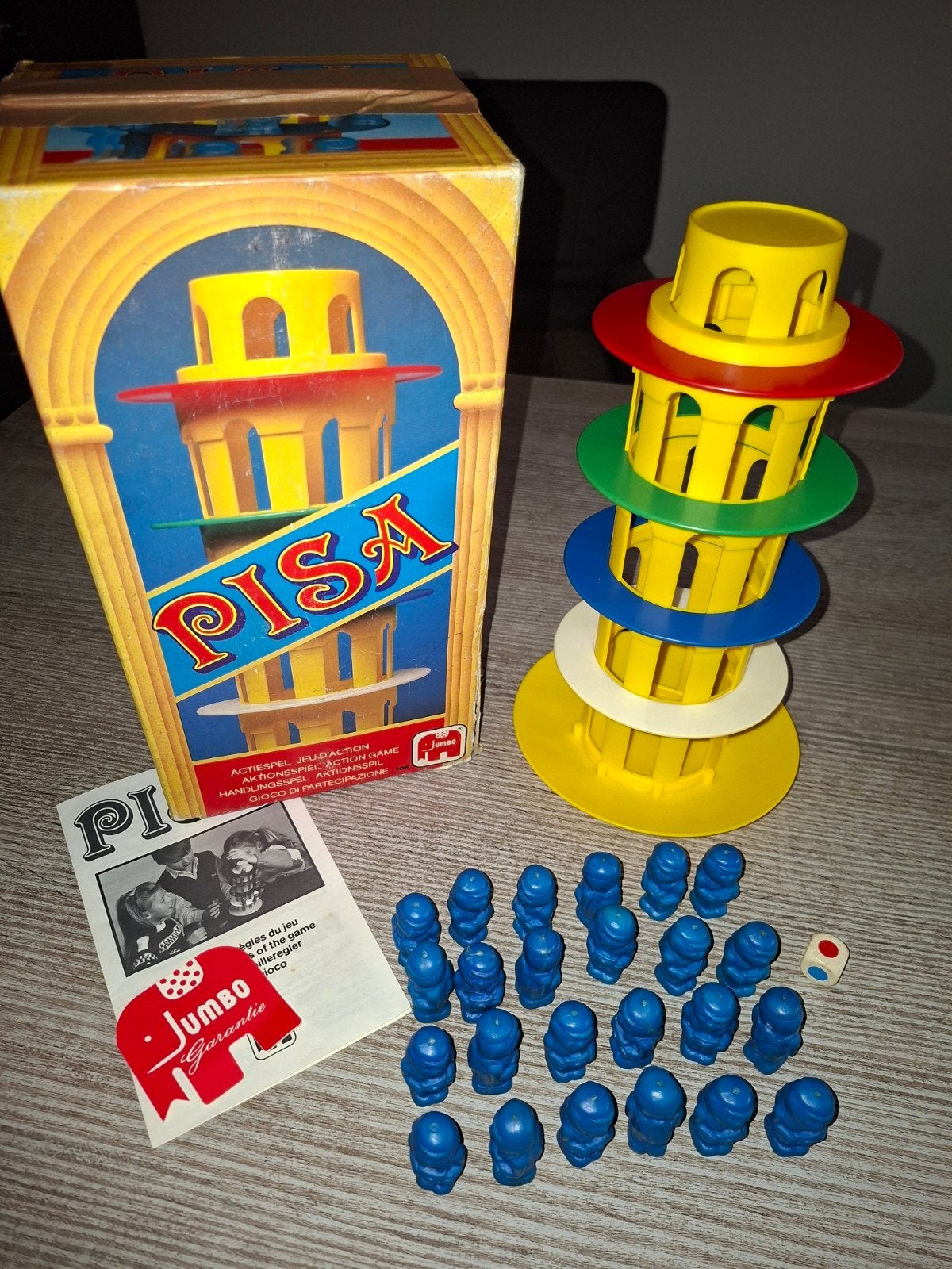 Pisa toren, Hobby en Vrije tijd, Gezelschapsspellen | Bordspellen, Ophalen of Verzenden, Zo goed als nieuw