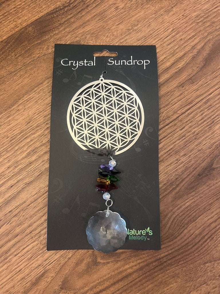 Nature's Melody Crystal Sundrop – Flower of Life – NIEUW, Ophalen of Verzenden, Nieuw