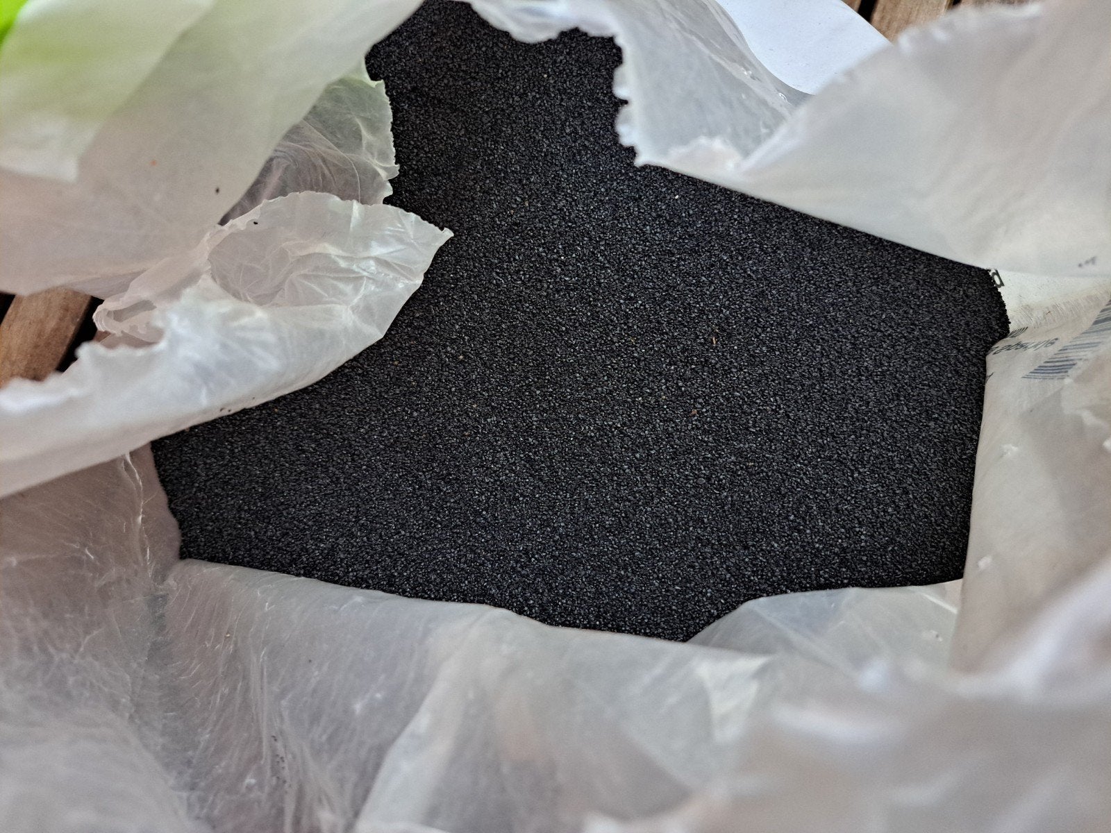 Excluton siergrind brekerzand graphite sparkle, Tuin en Terras, Ophalen