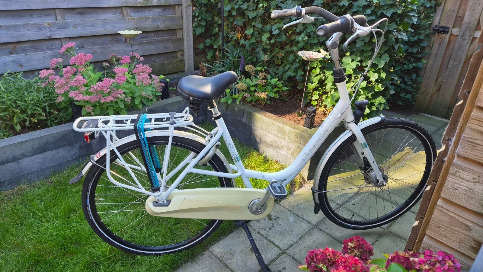 Gazelle Bloom Damesfiets - 7 Versnellingen, Lage Instap, Ophalen, Versnellingen, Gazelle, Trommelrem