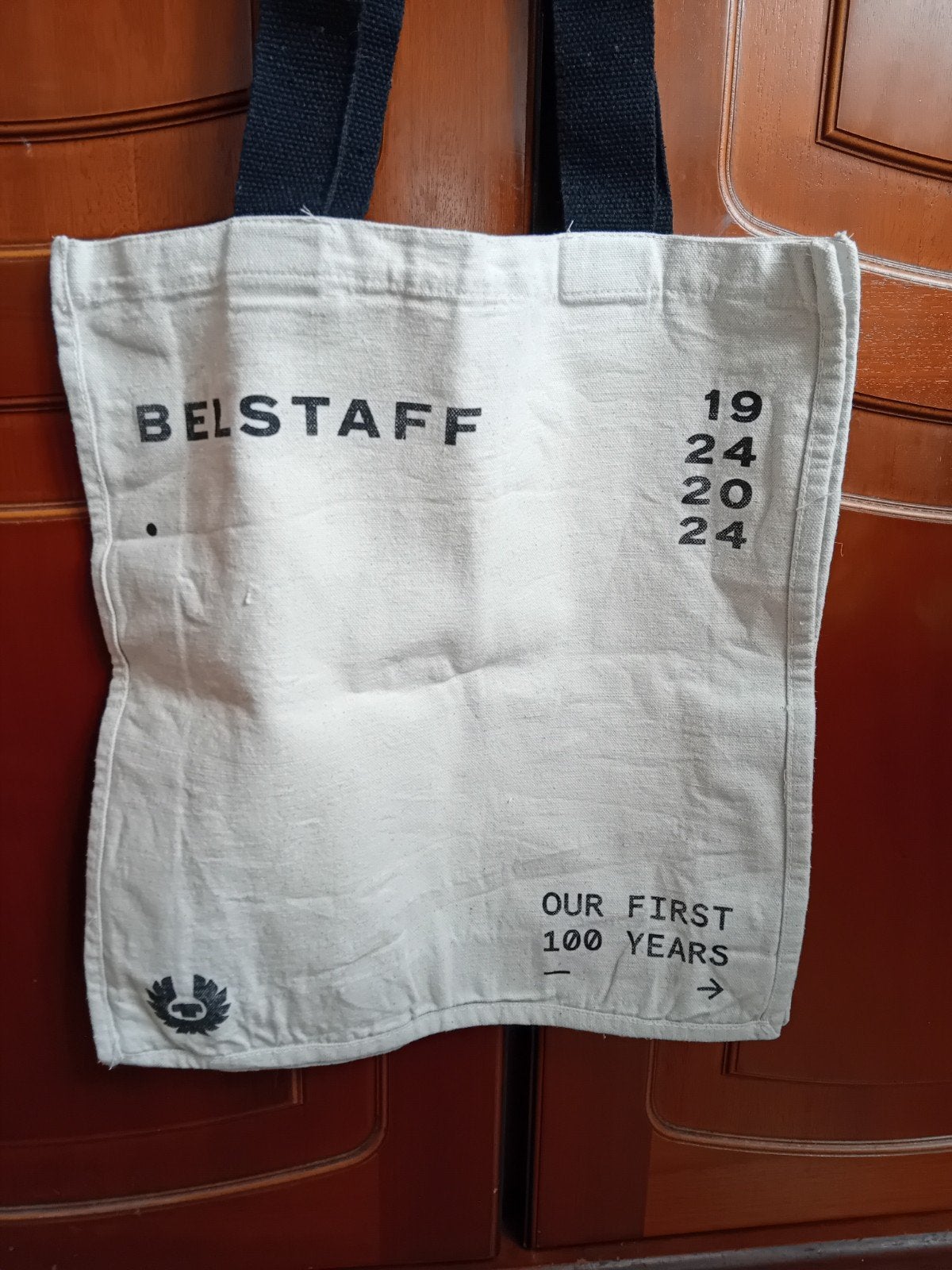 Belstaff Jubileum Tas 100 Jaar - Zo Goed als Nieuw, Verzenden, Zo goed als nieuw, Beige