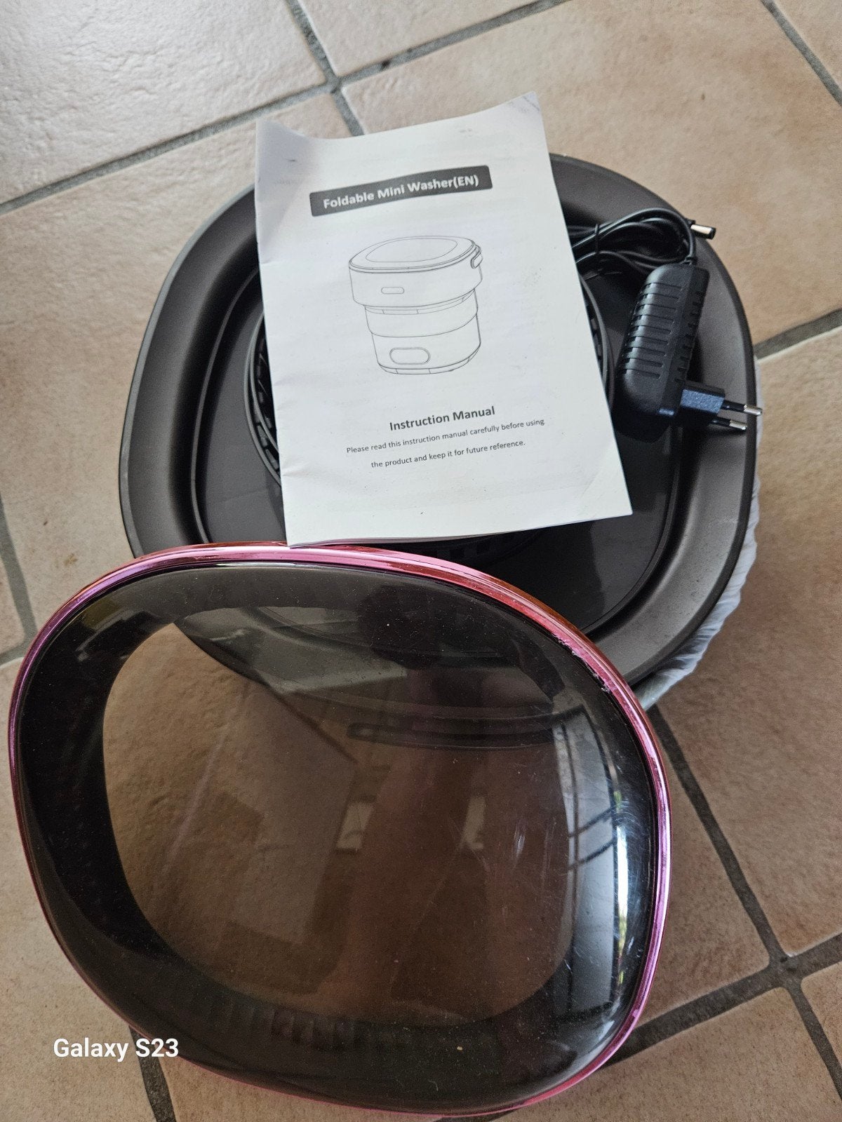 Foldable Mini Washer(EN). Zwarte uitvoering, Ophalen of Verzenden