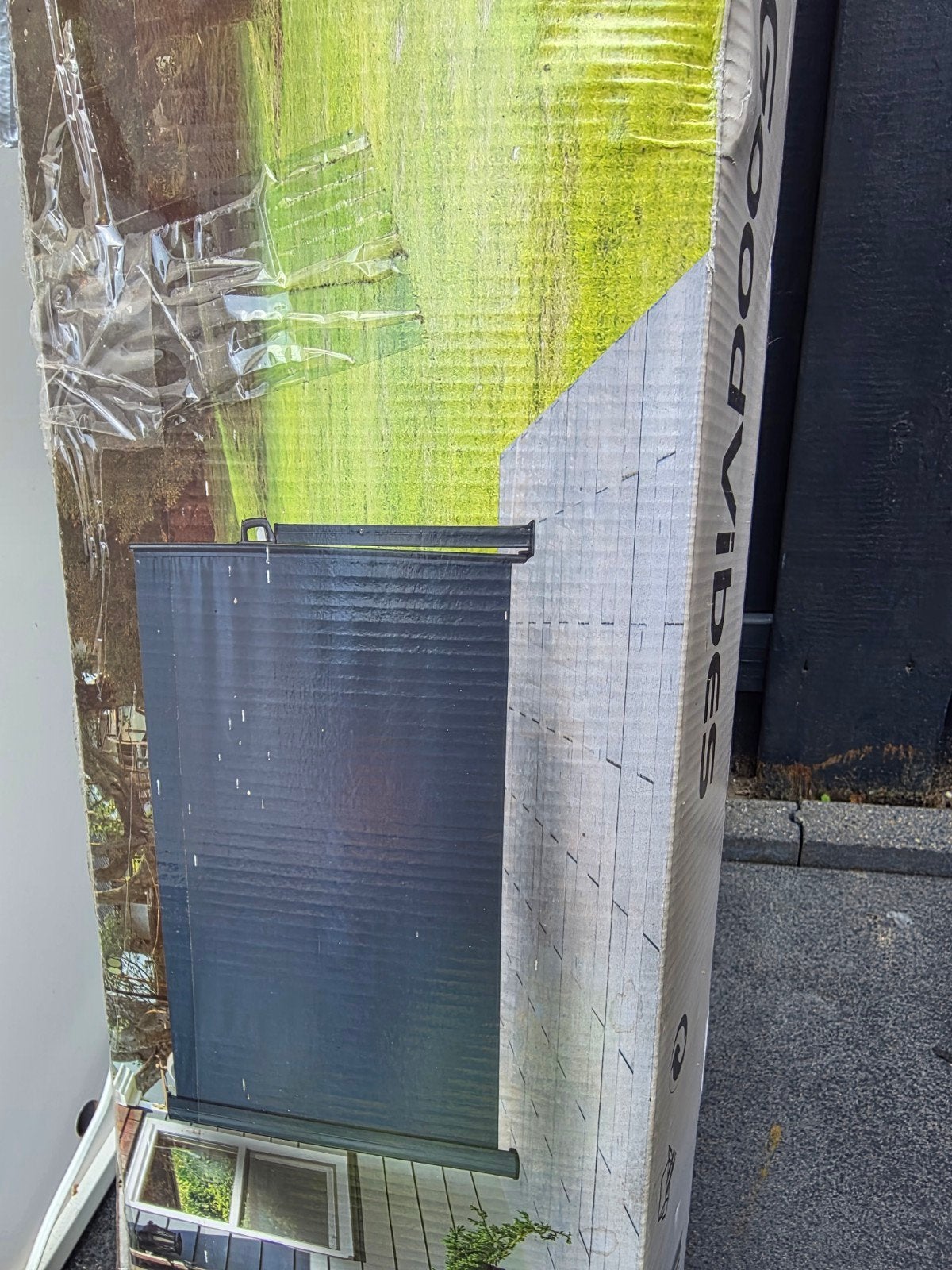 Nieuw Goodvibes Tuinscherm 300 x 160 cm - Zijwandscherm, Ophalen of Verzenden, Nieuw, 200 cm of meer, 150 tot 200 cm