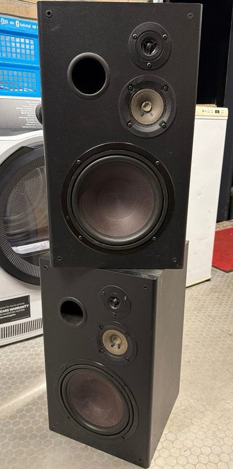 Grundig SLB 2 Luidsprekers (3-weg, 60W RMS), Stereo speakers, Gebruikt, 60 tot 120 watt, Ophalen