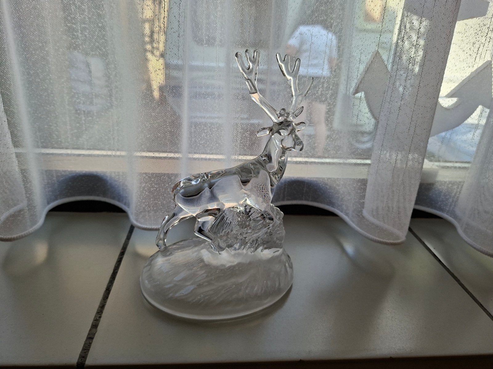 Kristallen dieren, Antiek en Kunst, Antiek | Glas en Kristal, Ophalen of Verzenden