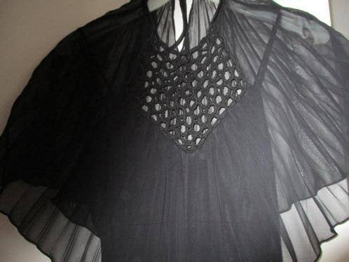 Vintage, zeer apart zwart  avondtoilet, Kleding | Dames, Gelegenheidskleding, Galajurk, Zwart, Zo goed als nieuw, Ophalen