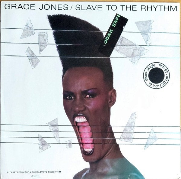 Grace Jones - Slave To The Rhythm  (Maxi-Single), Gebruikt, Ophalen of Verzenden, 12 inch, Overige typen