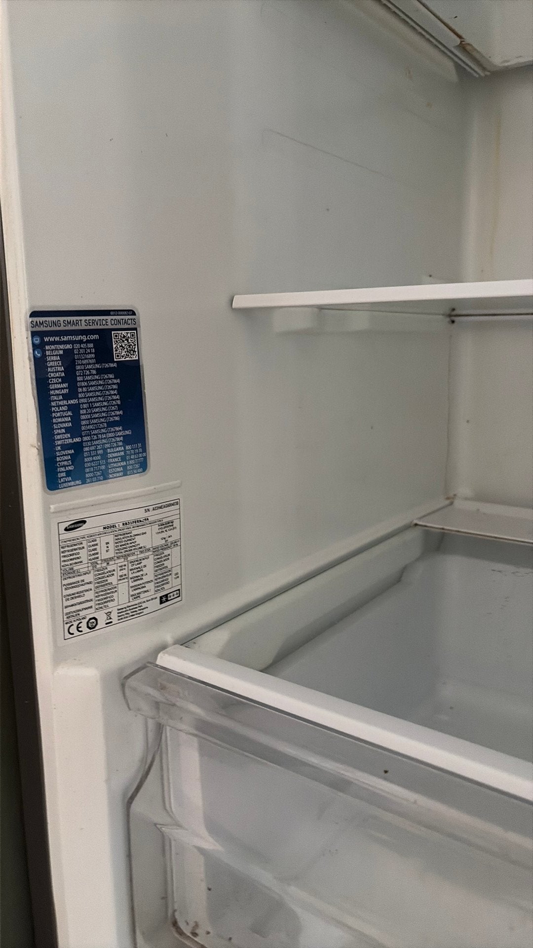 Foto 4 van Samsung koel/vries combinatie 180cm