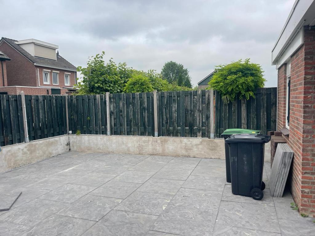 Grijze terrastegels, ong 20m2, Tuin en Terras, Ophalen, Gebruikt, Keramiek, Terrastegels