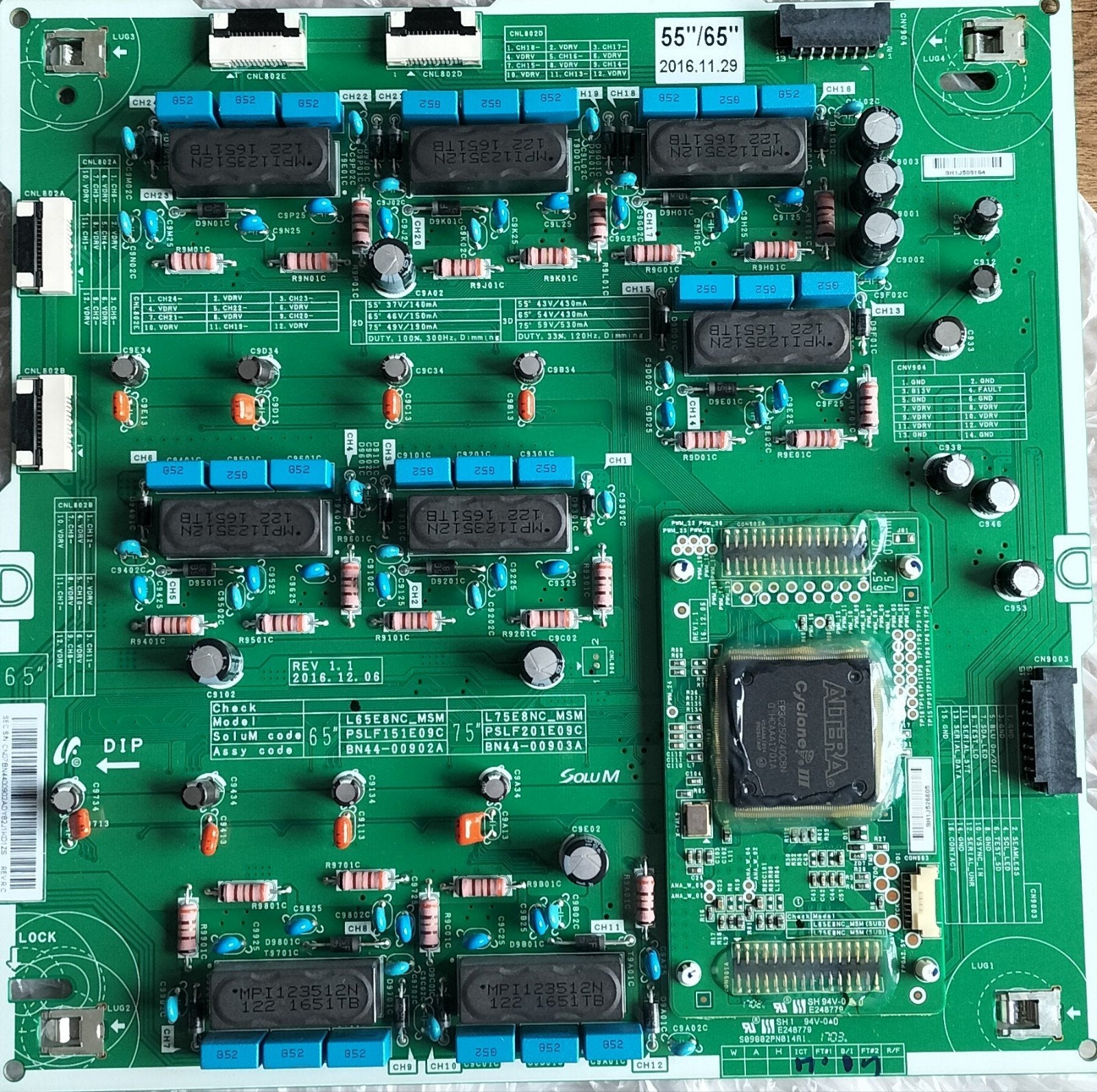 Samsung QE55Q8CAML Mainboard - Zo goed als nieuw, Audio, Tv en Foto, Televisies, QLED, Ophalen of Verzenden, Zo goed als nieuw