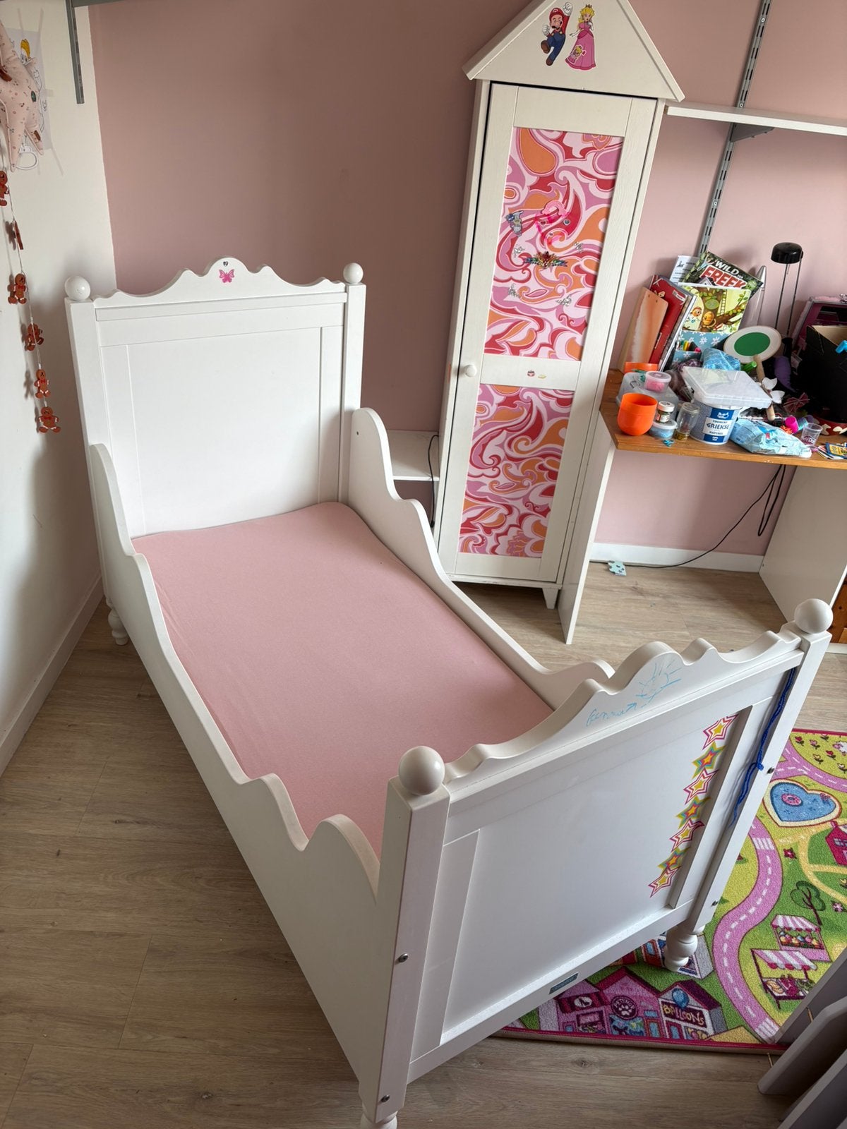 Bopita peuter/kleuterbed 158x75cm, Kinderen en Baby's, Kinderkamer | Bedden, Ophalen, Zo goed als nieuw, 140 tot 160 cm, 70 tot 85 cm