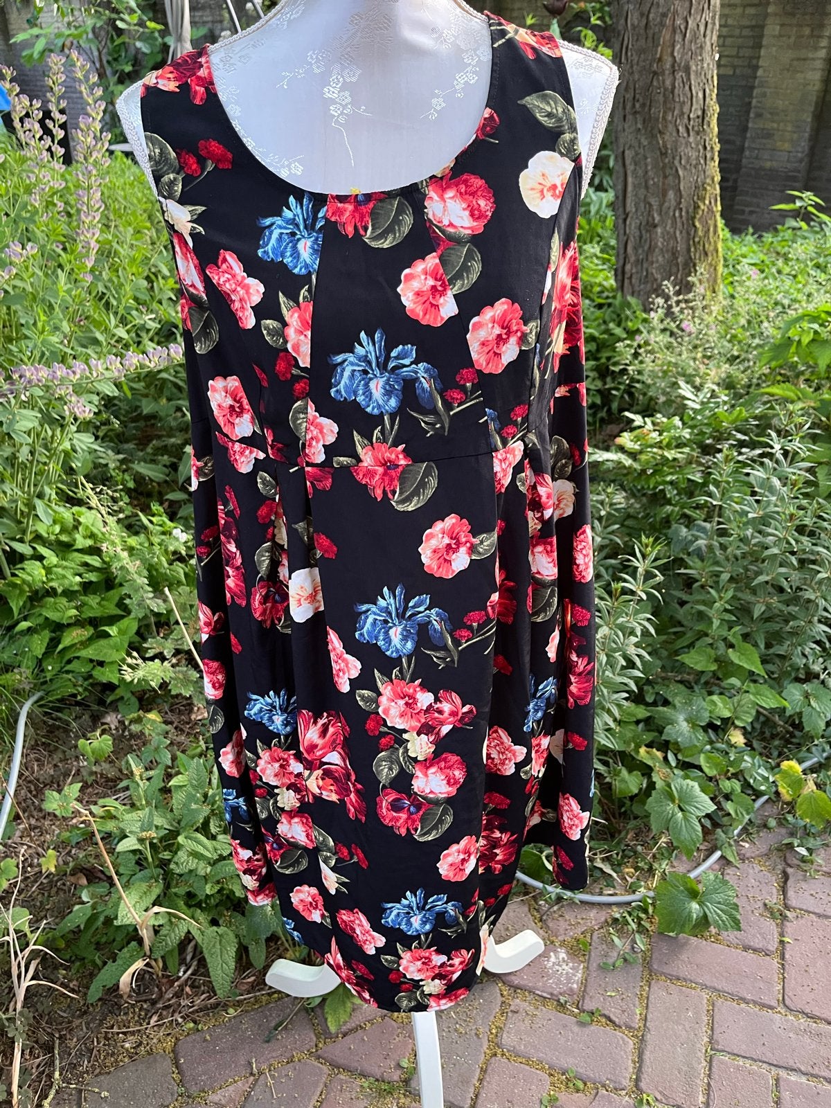 H&M Mama Zomerjurk met Bloemenprint - Maat M, Kleding | Dames, Maat 38/40 (M), Ophalen of Verzenden, Zo goed als nieuw, Jurk