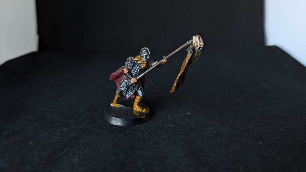 Dunlending Banner Bearer, Ophalen of Verzenden, Zo goed als nieuw, Warhammer