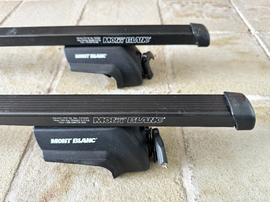 Mont Blanc Ready Fit 20 dakdragers, modelnummer 747020, Auto diversen, Dakdragers, Zo goed als nieuw, Ophalen of Verzenden
