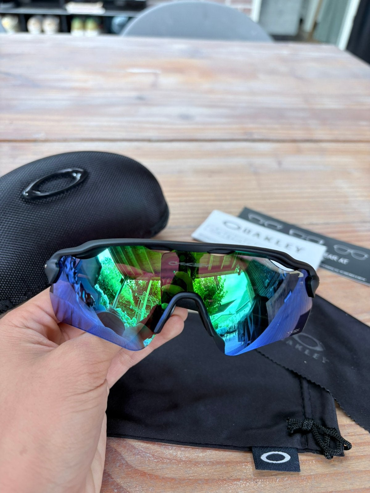 Oakley Radar Prizm Ev Zonnebril, Zonnebril, Nieuw, Ophalen of Verzenden, Oakley