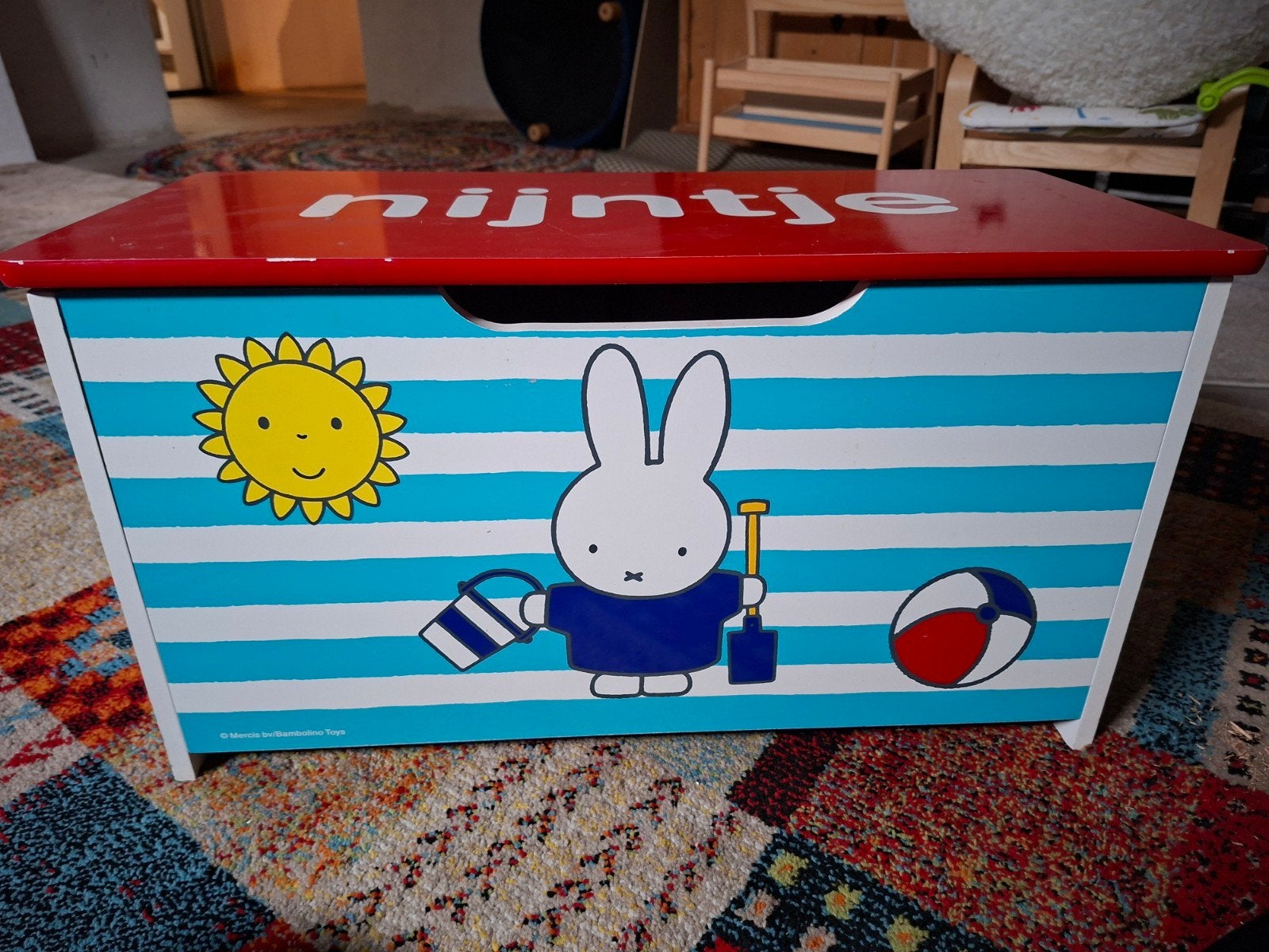 Nijntje speelgoedkist, Huis en Inrichting, Ophalen, Gebruikt, Minder dan 50 cm, 5 – 50