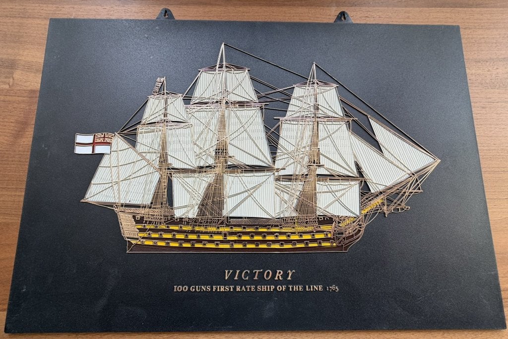 Afbeelding Battleship Victory 1765, Hobby en Vrije tijd, Ophalen of Verzenden, Gebruikt, 1:200 of kleiner, Overige merken