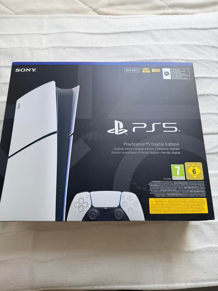 Nieuw PS5 digital ongeopend met garantie, Spelcomputers en Games, Spelcomputers | Sony PlayStation 5, Ophalen of Verzenden, Nieuw