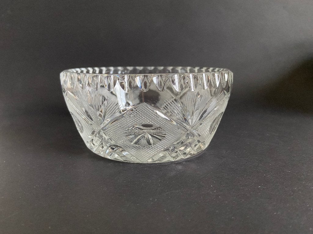 Bonbonschaaltje Bonbons Schaaltje Kristal 12 cm, Antiek en Kunst, Ophalen of Verzenden