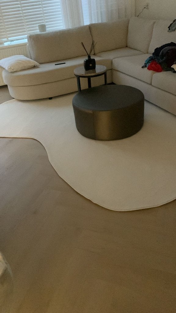 Japandi vloerkleed OP MAAT, Ophalen, Modern, Organisch, Scandinavisch, Japandi, Crème, 200 cm of meer