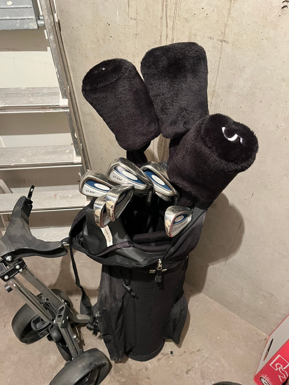 Tornado golfset incl trolley
