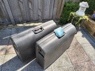 Hard case CARLTON REISKOFFERS, Sieraden, Tassen en Uiterlijk, Koffers, Gebruikt, Hard kunststof, 70 cm of meer, 55 cm of meer